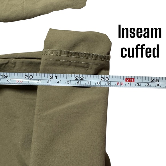 Columbia PFG Omni Shade Convertible length Hiking/fishing Pants Olive Womens 20 - Picture 13 of 13